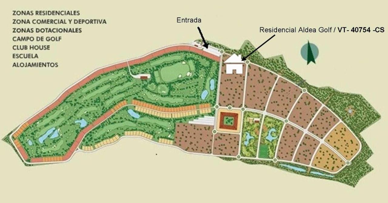Apartamento En Residencial Aldea Golf Panoramica San Jorge  Kültér fotó